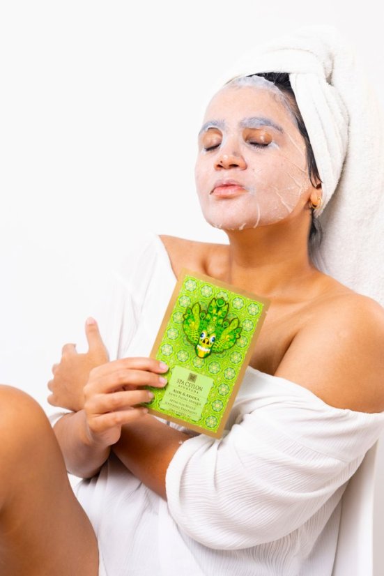 Sheet Facial Masque After Sun Rescue Soothing Treatment Aloe & Arnica 25g