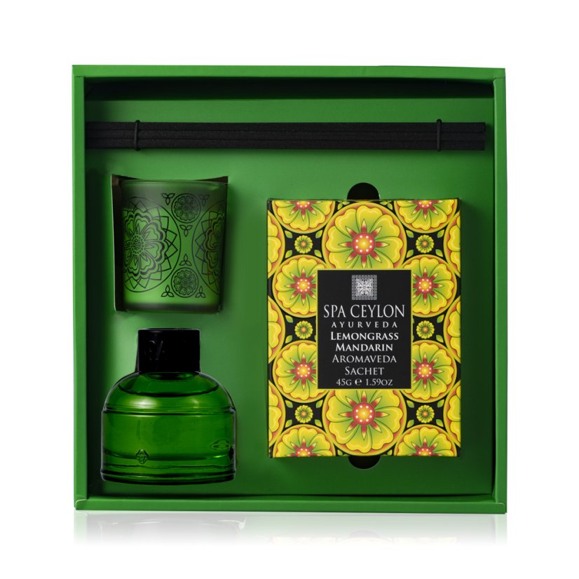 Home Aroma Gift Set Lemongrass Mandarin