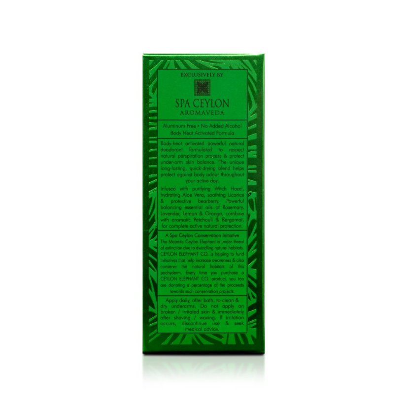 Active Natural Deodorant for men FOREST ESCAPE Ceylon Elephant 60ml