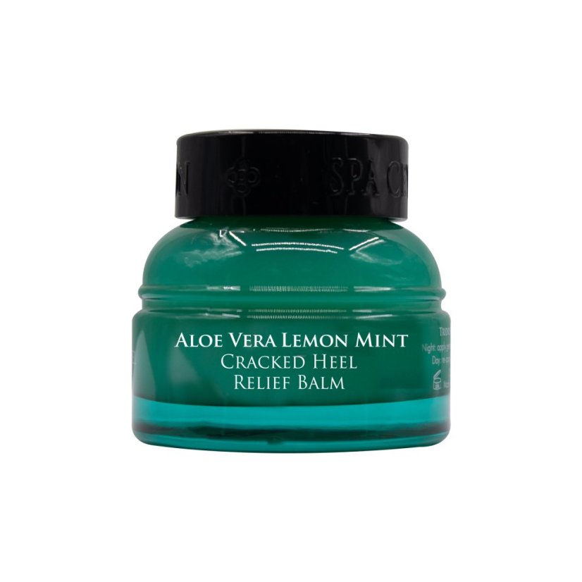 Zklidňující Balzám na Popraskané Paty HEEL ALOE VERA LEMON MINT 25g