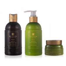 Spa Ceylon sada PEACE (Sprchový Gel + Tělové Mléko + Peeling)