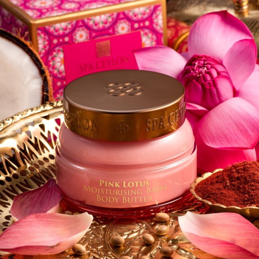 Hydratační Tělové Máslo PINK LOTUS 150g
