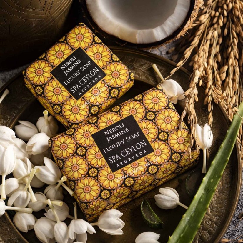 Luxury Soap NEROLI JASMINE 100g