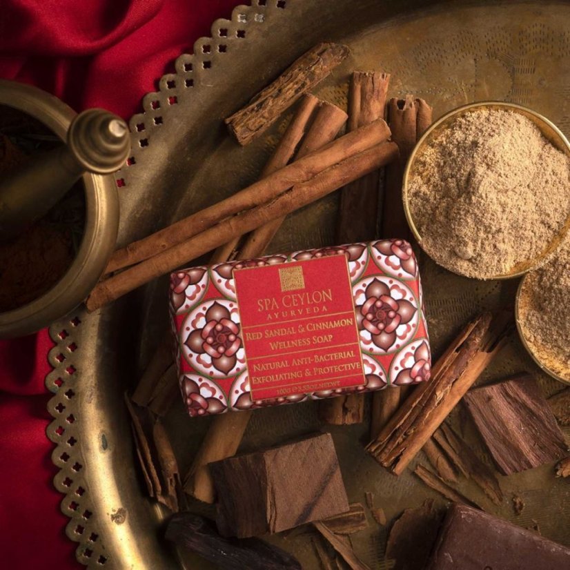 Wellness Mýdlo Red Sandal & Cinnamon 100g