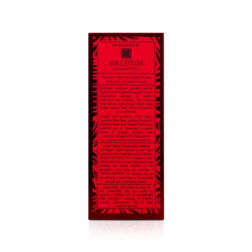 Aktivní přírodní deodorant pro muže FOREST ENERGY Ceylon Elephant 60 ml