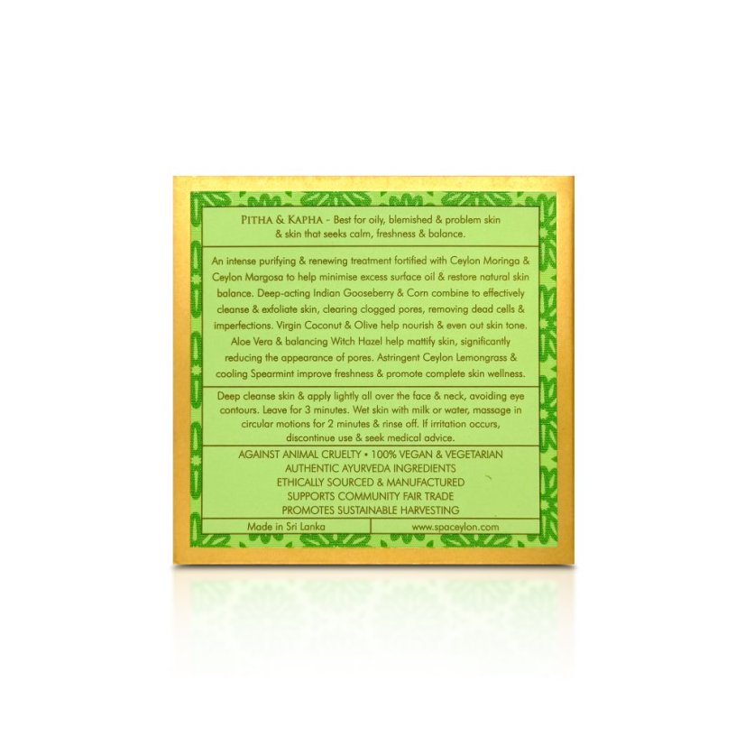 Clarifying Clay Facial Exfoliator SKIN-BALANCE Moringa & Neem 100 g
