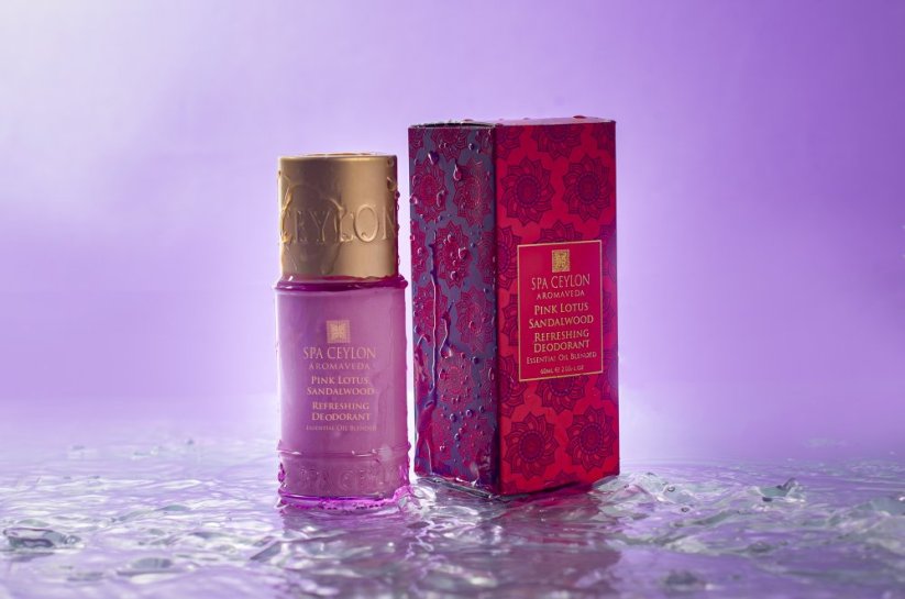 Pink Lotus Sandalwood Eau de Ceylon Osvěžující deodorant  60ml