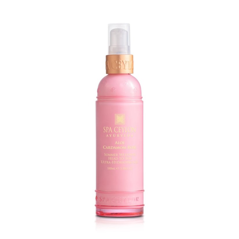 Letní Wellness Ultra-Hydratační Gel na Celé Tělo ALOE CARDAMOM ROSE 100ml