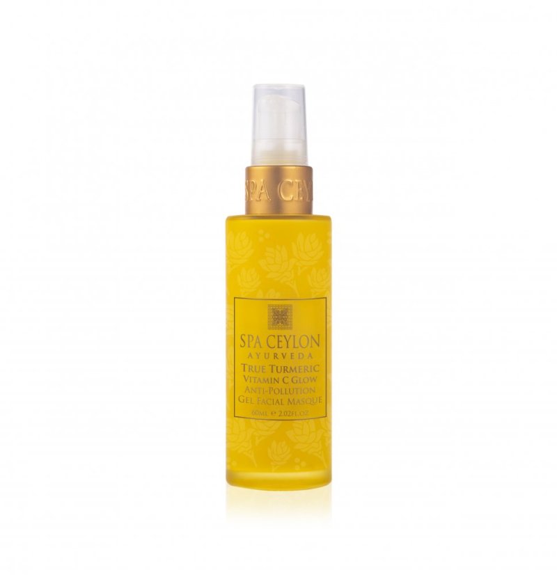 TRUE TURMERIC Anti-Pollution Gelová Maska na Obličej s Vitamínem C 60ml