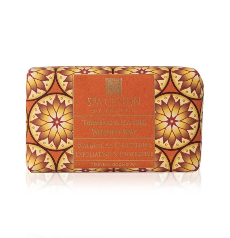 Antibakteriální Exfoliační Wellness Mýdlo Turmeric and Tea Tree 100g