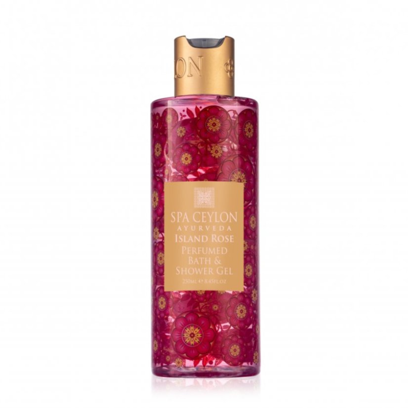 Parfémovaný Koupelový a Sprchový Gel ISLAND ROSE 250ml