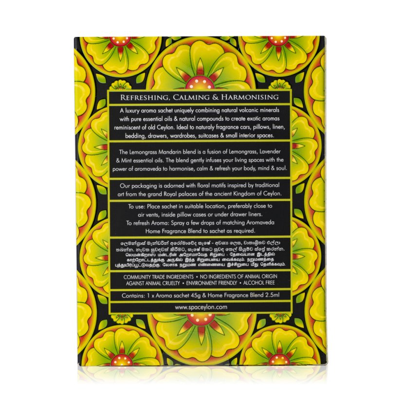 Home Aroma Gift Set Lemongrass Mandarin