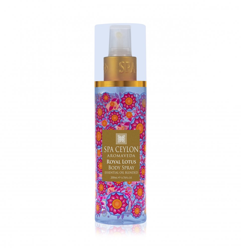 Body Spray ROYAL LOTUS 200ml Spa Ceylon