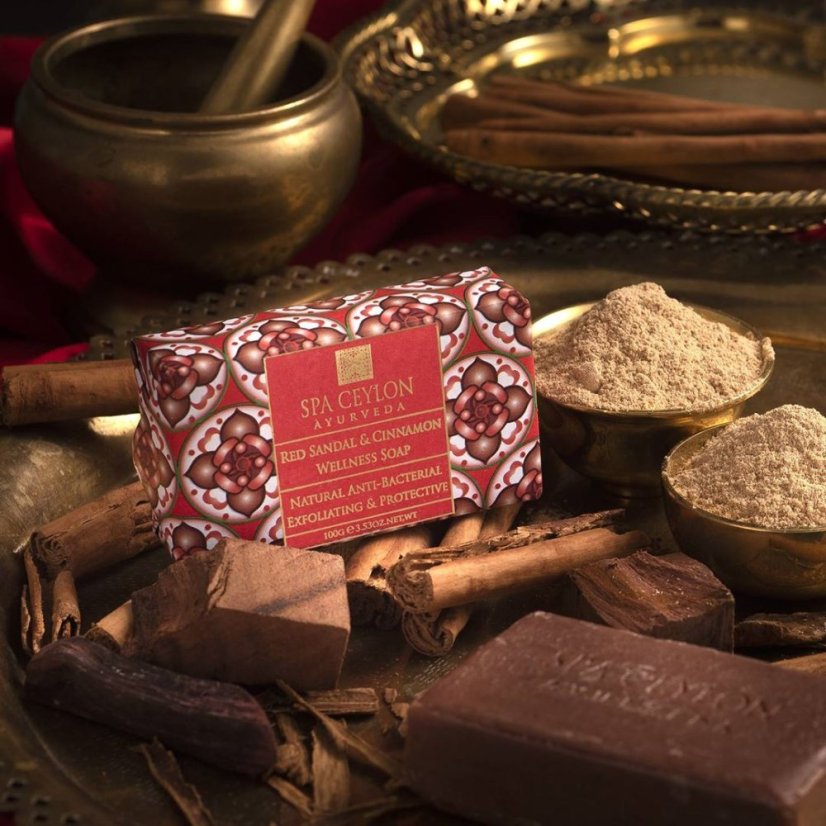 Wellness Mýdlo Red Sandal & Cinnamon 100g
