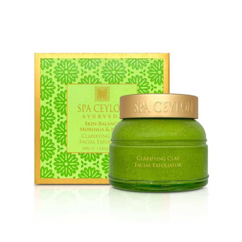Clarifying Clay Facial Exfoliator SKIN-BALANCE Moringa & Neem 100 g