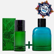 Set for Men UNFORGETTABLA FRAGRANCE (Natural Deodorant + Eau De Perfume Cologne)