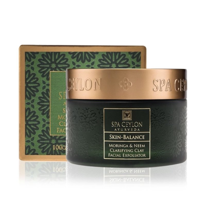 Clarifying Clay Facial Exfoliator SKIN-BALANCE Moringa & Neem 100 g