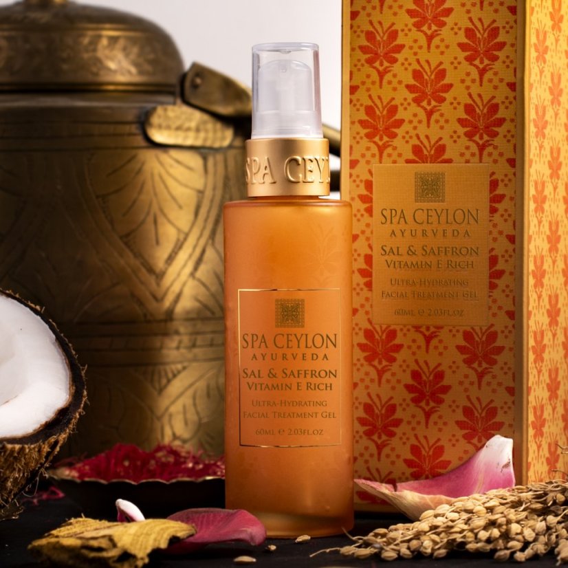Rich Ultra-Hydrating Facial Treatment Gel Vitamin E  SAL & SAFFRON60ml