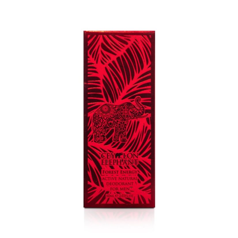 Aktivní přírodní deodorant pro muže FOREST ENERGY Ceylon Elephant 60 ml