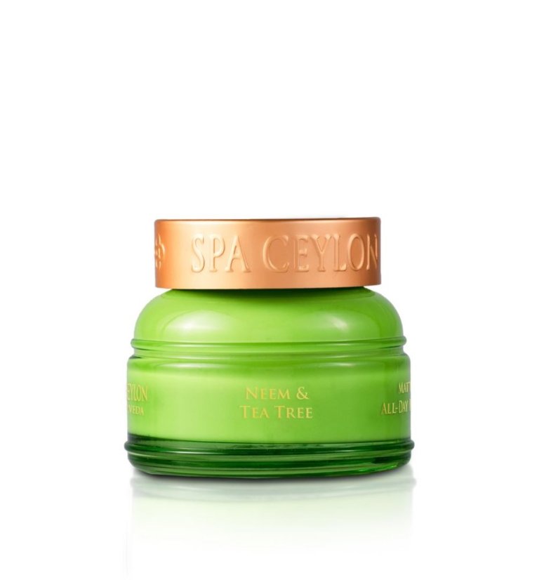 Matující Celodenní Ochranný Krem SPF 5+ NEEM & TEA TREE 50g