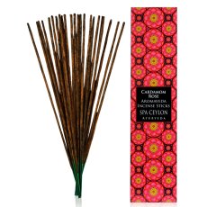 CARDAMOM ROSE Aromaveda Vonné Tyčinky