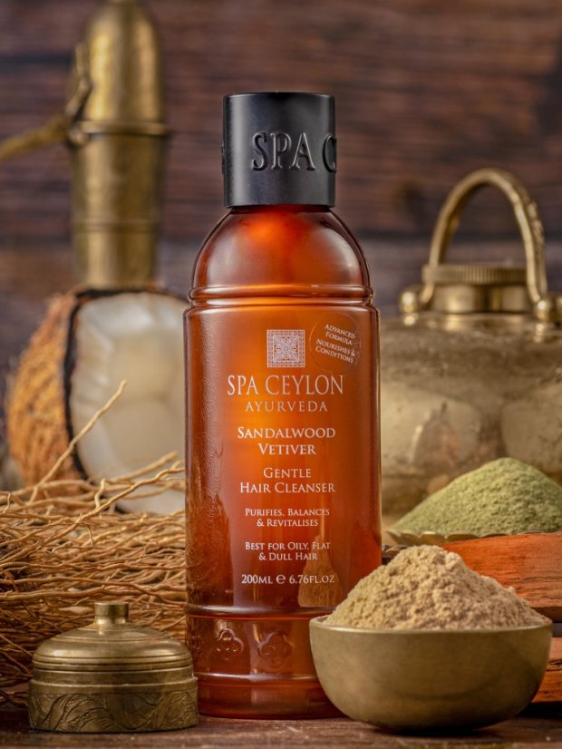 Šetrný Šampon Na Vlasy Sandalwood Vetiver 200ml