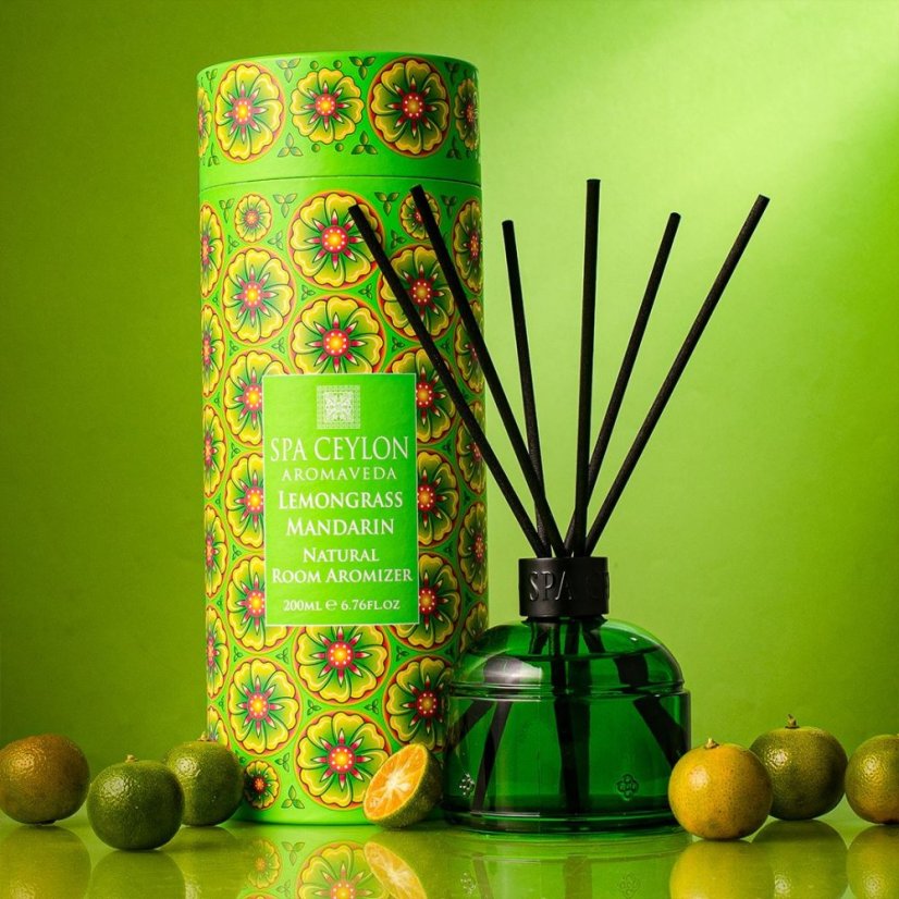 Natural Room Aromizer LEMONGRASS & MANDARIN 200ml