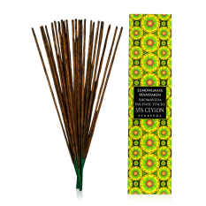 Aromaveda Incense Sticks LEMONGRASS & MANDARIN