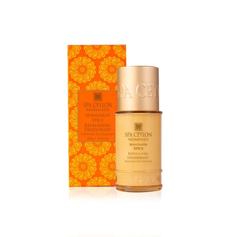 Refreshing Deodorant Mandarin Spice  Eau de Ceylon 60ml