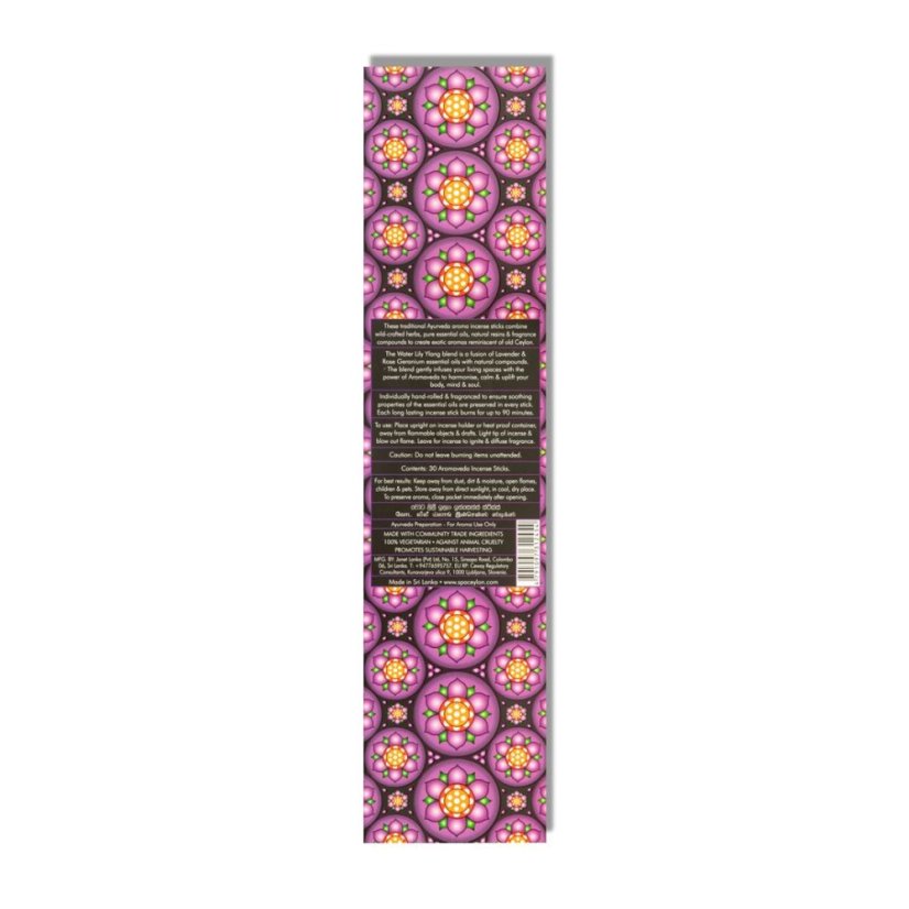 Aromaveda Incense Sticks Water Lily Ylang