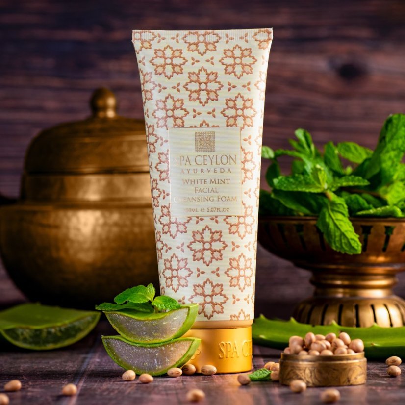 Cleansing foam for sensitive and problematic skin WHITE MINT 150ml