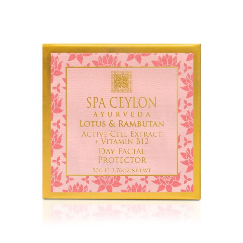 Active Cell Extract Vitamin B12 Day Facial Protector - Lotus & Rambutan 50g-