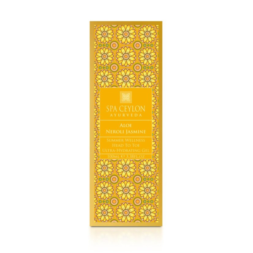 Letní Wellness Ultra-Hydratační Gel na Celé Tělo ALOE NEROLI JASMINE 100ml