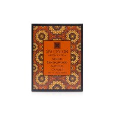 SPICED SANDALWOOD Aromaveda Natural Candle 50g