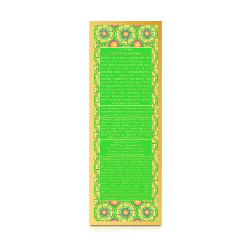 ALOE LEMONGRASS MANDARIN Summer Wellness Head to Toe Ultra-Hydrating Gel 100ml