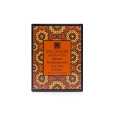 SPICED SANDALWOOD Aromaveda Natural Candle 50g