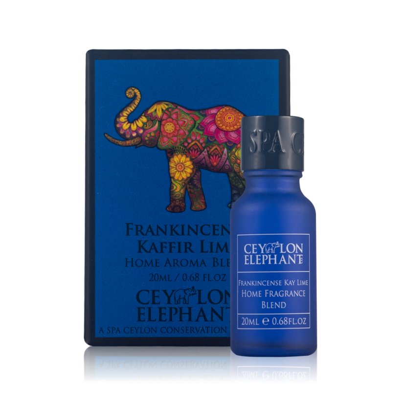 Home Fragrance Blend Frankincense Kaffir Lime Ceylon Elephant 20ml