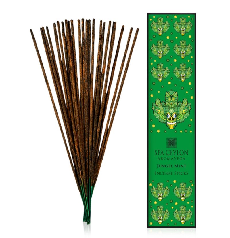 Jungle Mint  Mask Island Incense Sticks