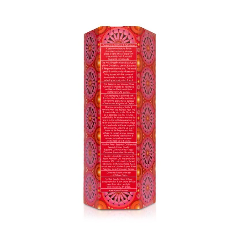 Přírodní Pokojový Aromizér s Tyčinkami PINK GRAPEFRUIT 50ml