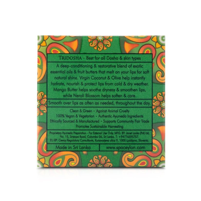 Lip Balm CEYLON MANGO & NEROLI 10g