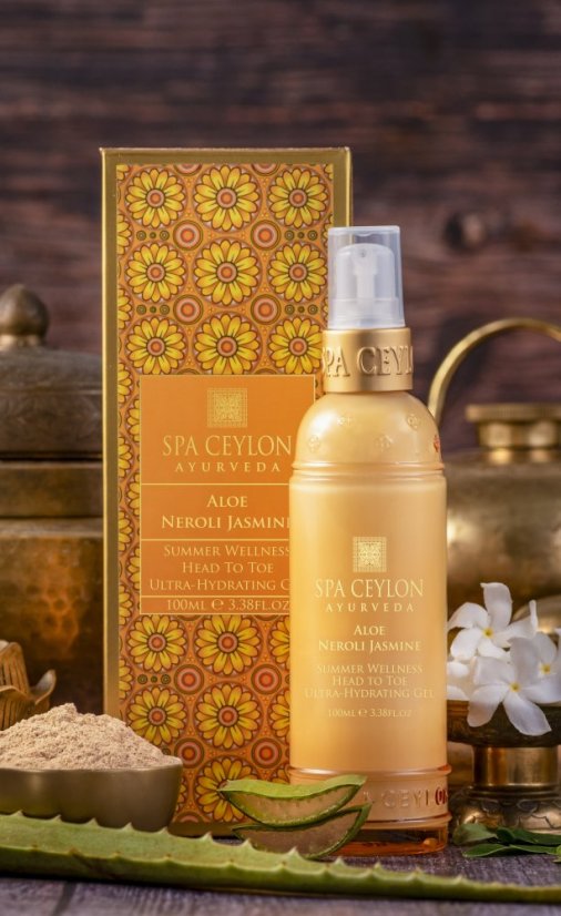Letní Wellness Ultra-Hydratační Gel na Celé Tělo ALOE NEROLI JASMINE 100ml