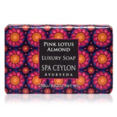 PINK LOTUS ALMOND Luxury Soap 250g