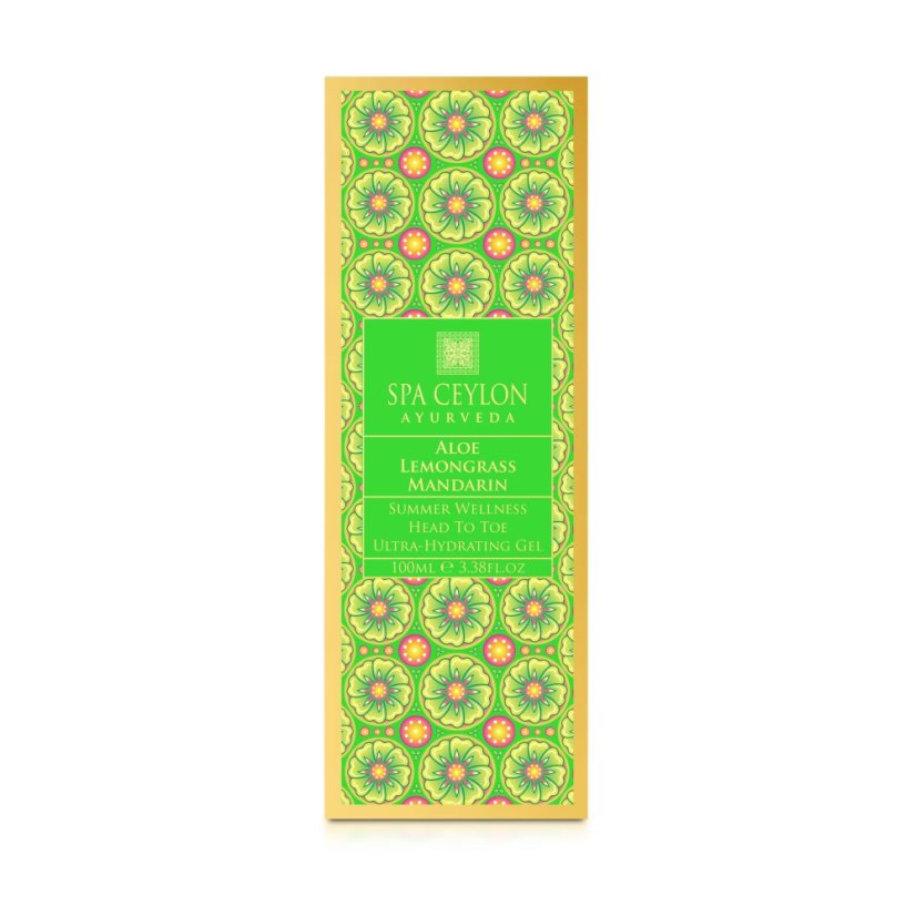 ALOE LEMONGRASS MANDARIN Summer Wellness Head to Toe Ultra-Hydrating Gel 100ml
