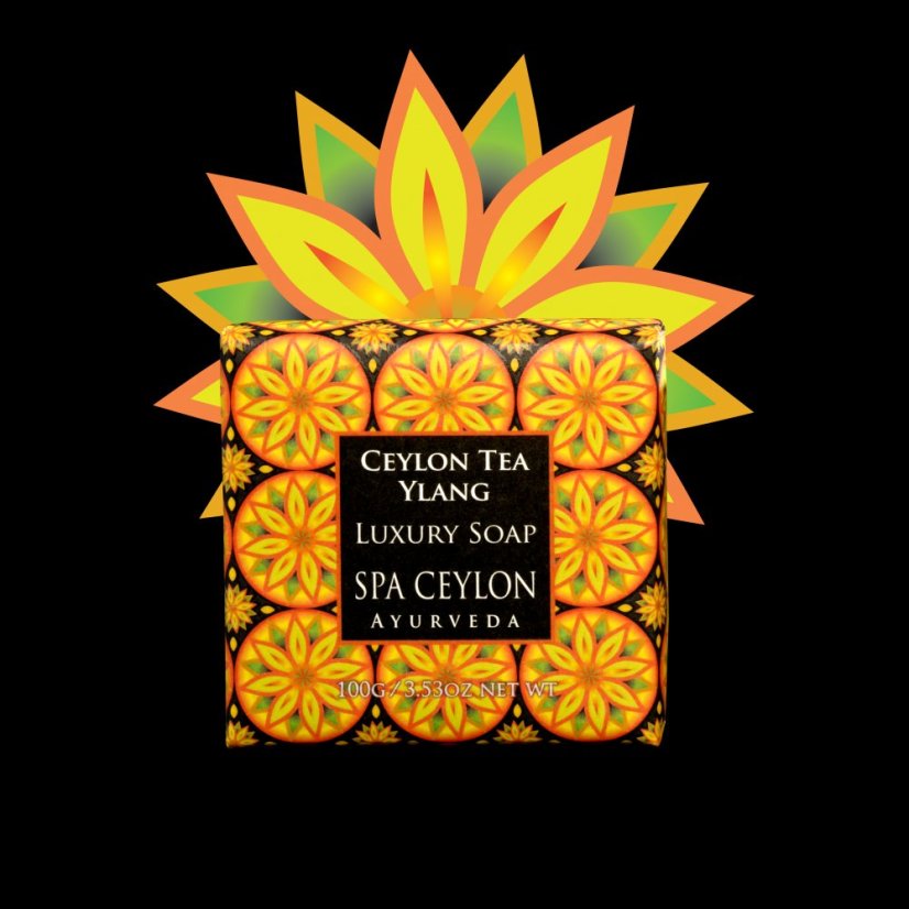 Luxury Soap CEYLON TEA YLANG 100g