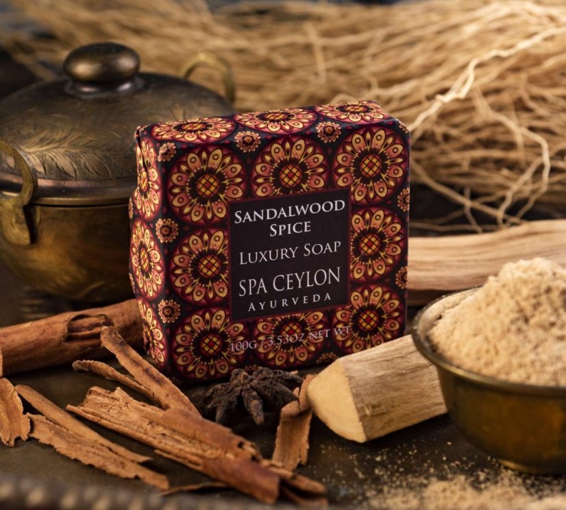 Luxury Soap SANDALWOOD SPICE 100g
