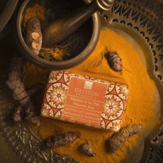 Antibakteriální Exfoliační Wellness Mýdlo Turmeric and Tea Tree 100g