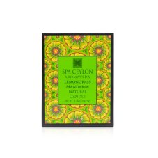 LEMONGRASS MANDARIN Aromaveda Natural Candle 50g
