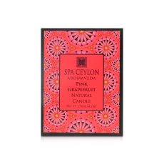 PINK GRAPEFRUIT Aromaveda Natural Candle 50g