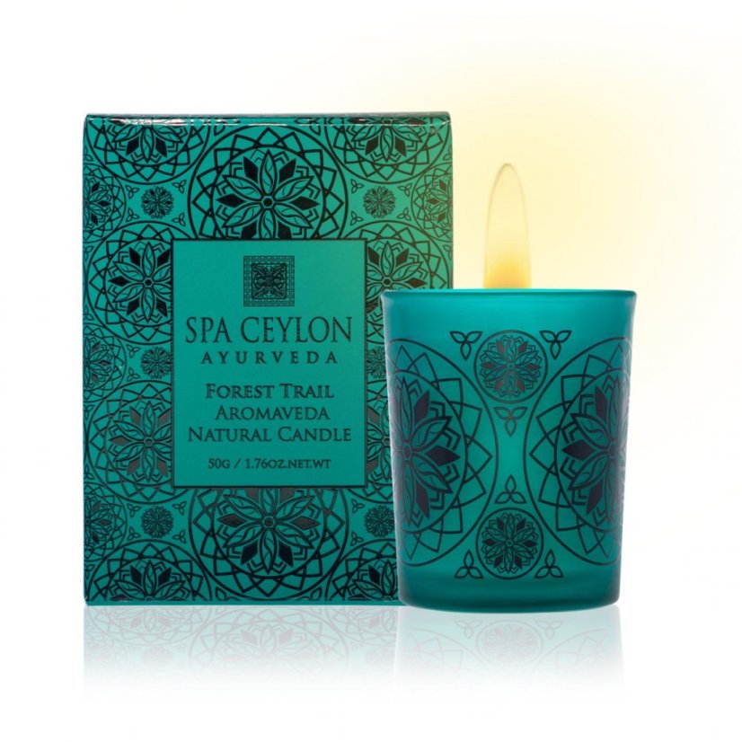 FOREST TRAIL Aromaveda Natural Candle 50g