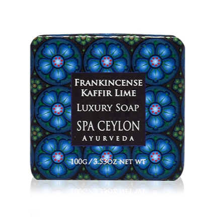 Luxury Soap  FRANKINCENSE KAFFIR LIME 100g